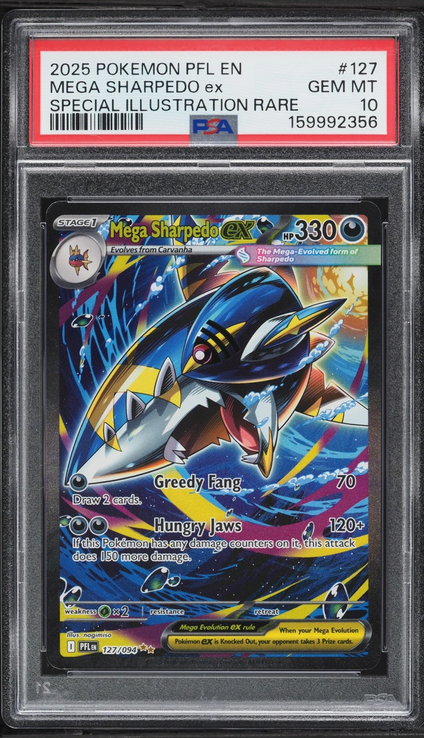 MEGA SHARPEDO ex