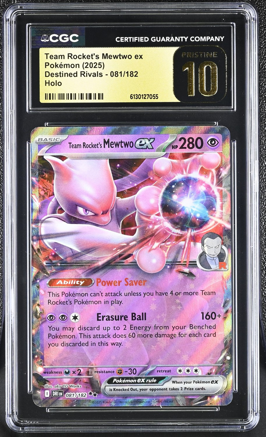 ROCKET'S MEWTWO ex