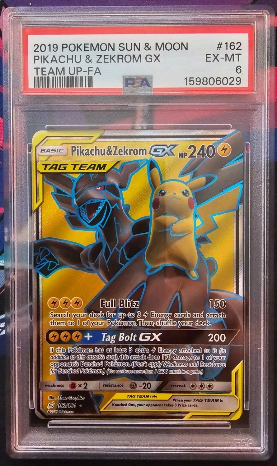 Pikachu & Zekrom GX