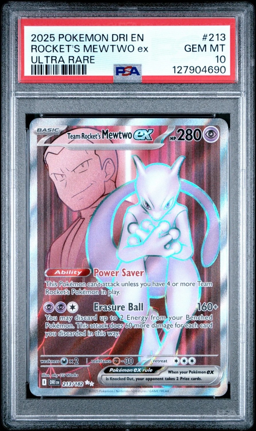 ROCKET'S MEWTWO ex