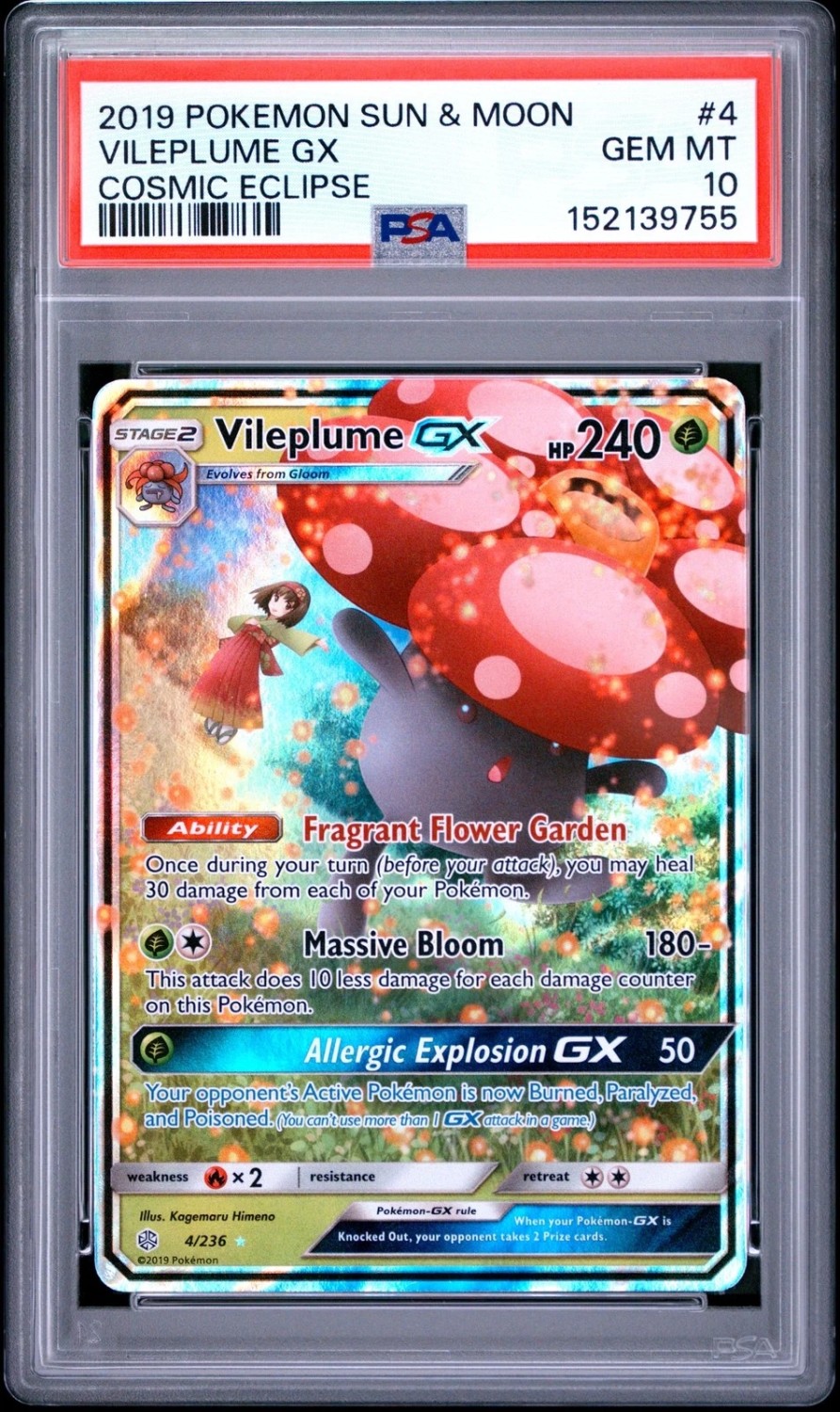 Vileplume GX
