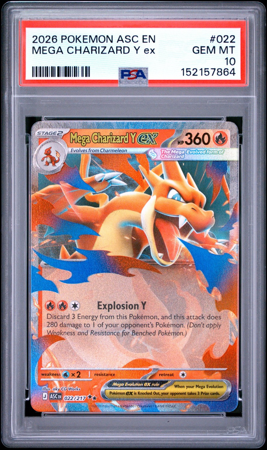 MEGA CHARIZARD Y ex
