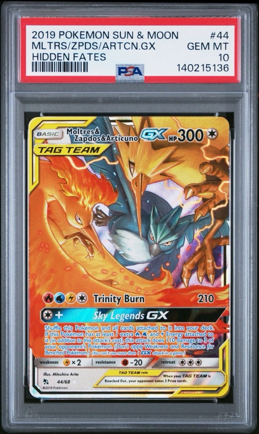Moltres & Zapdos & Articuno GX