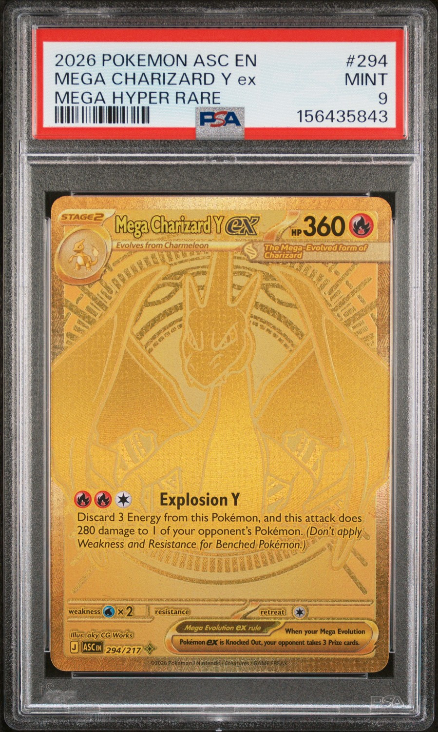 MEGA CHARIZARD Y ex