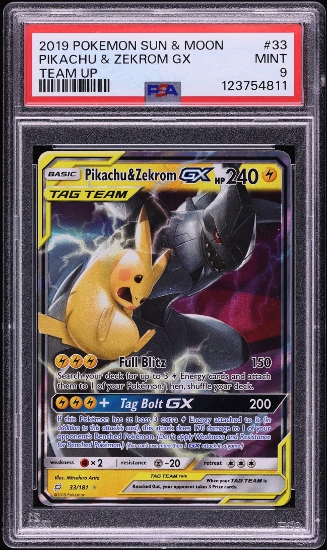Pikachu & Zekrom GX