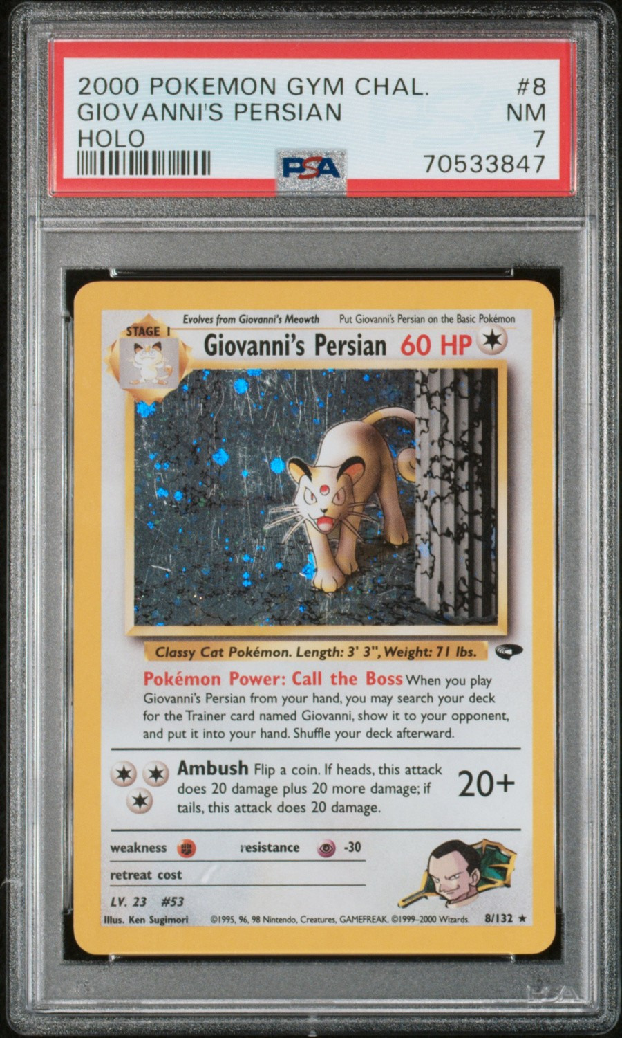 Giovanni's Persian