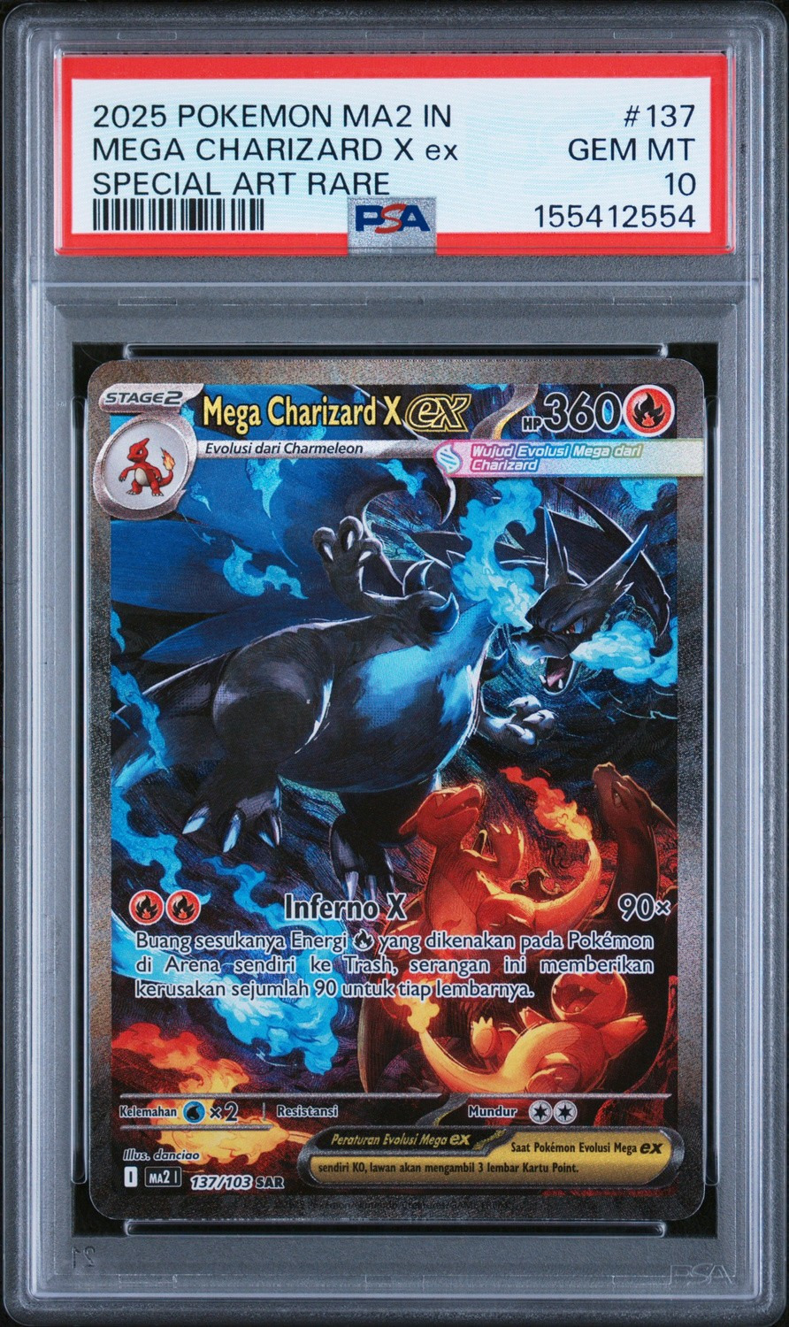 MEGA CHARIZARD X ex