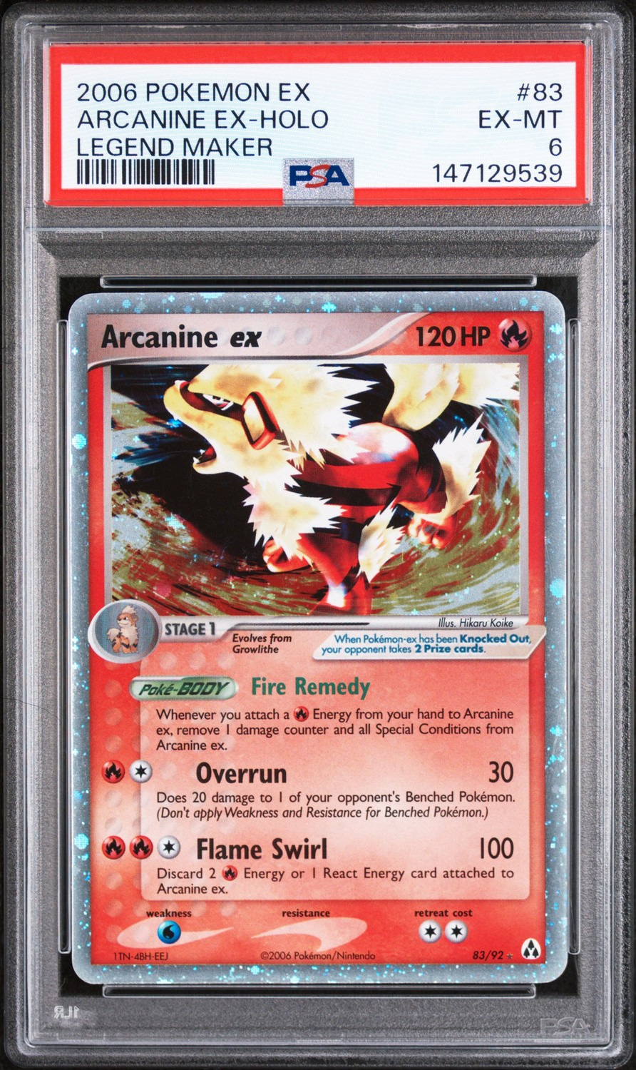 Arcanine EX