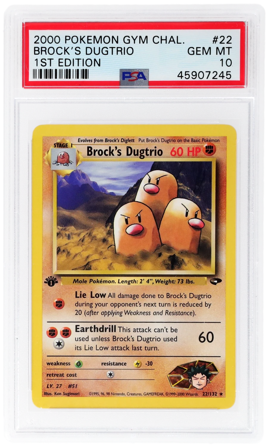 Brock's Dugtrio