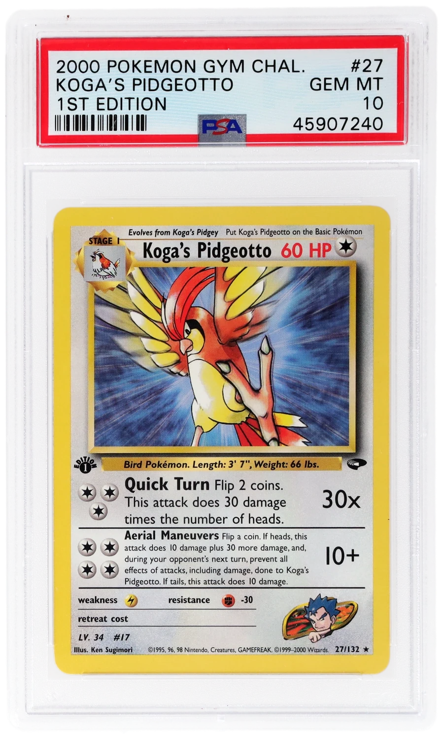 Koga's Pidgeotto
