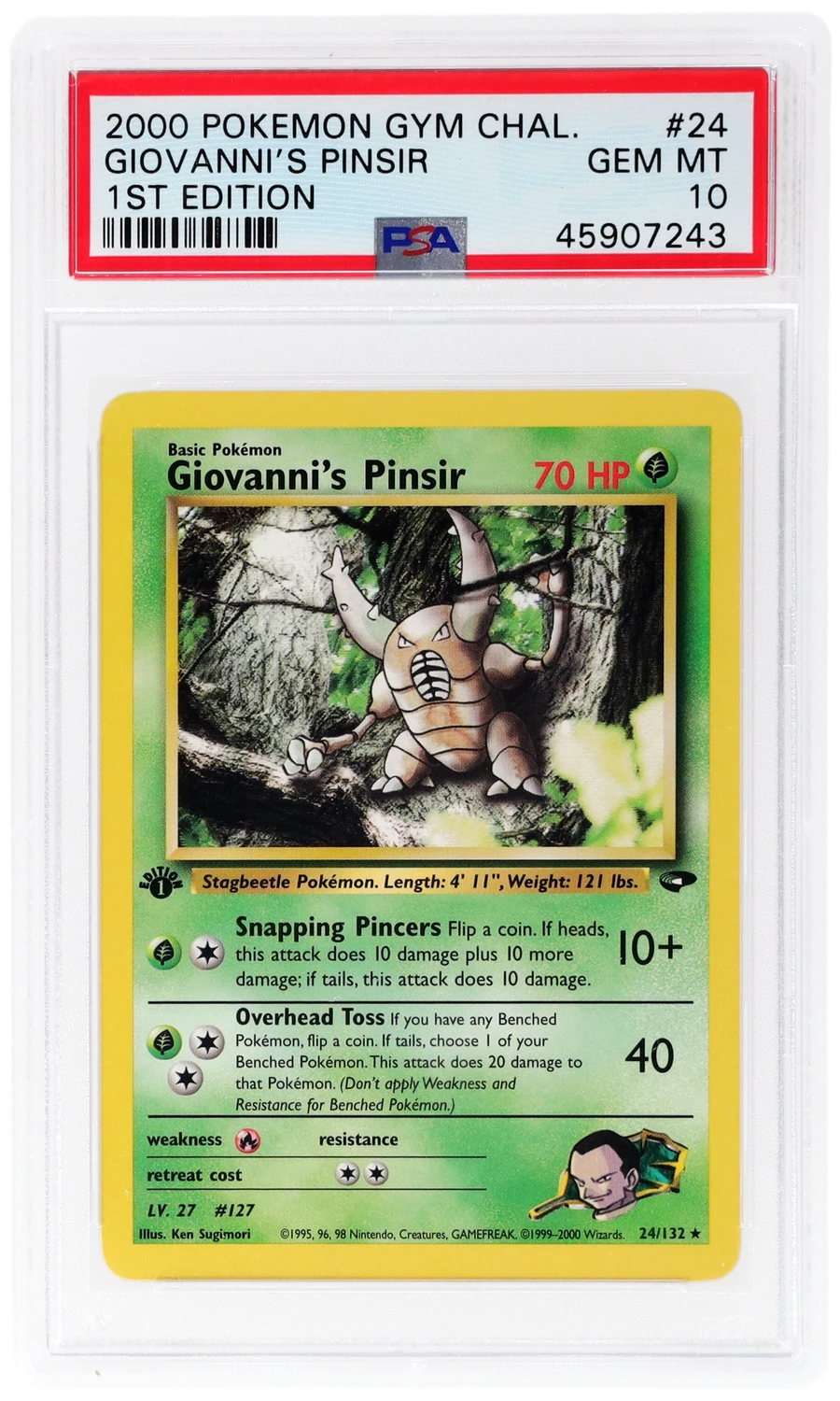 Giovanni's Pinsir