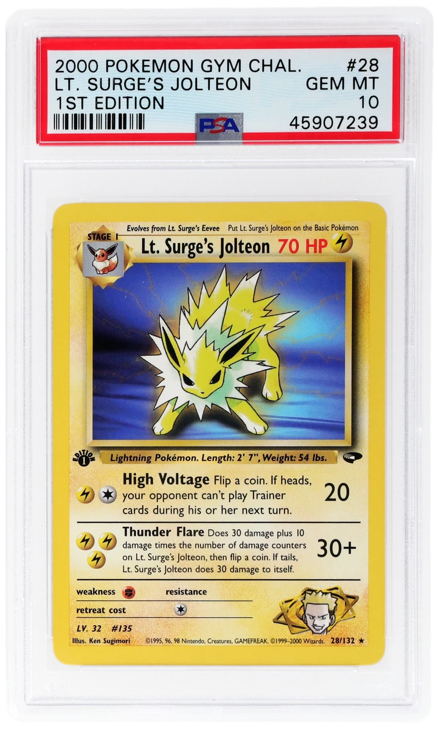 Lt. Surge's Jolteon