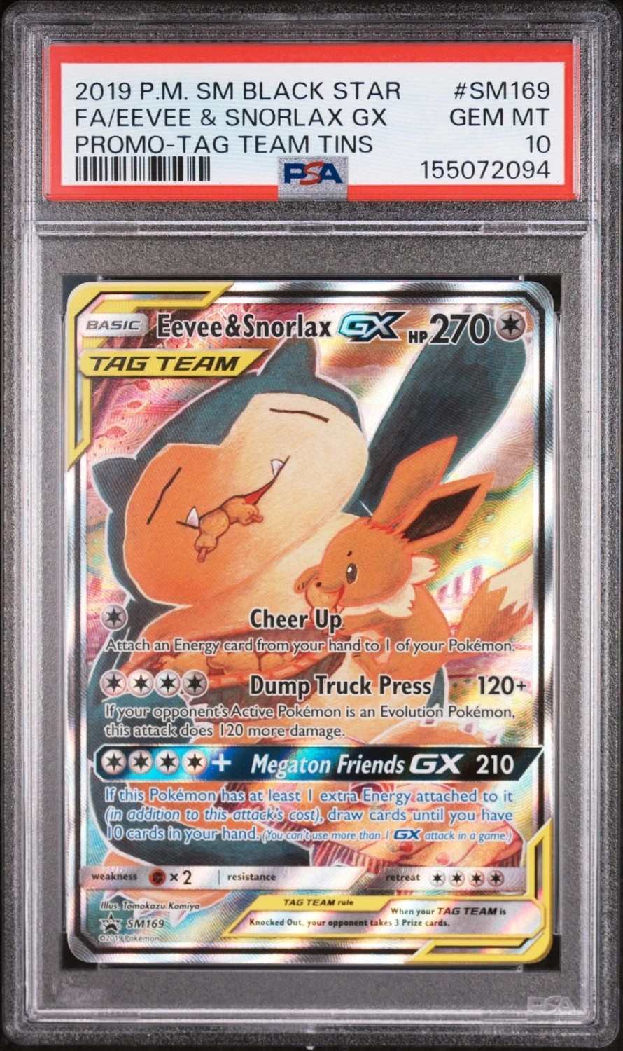 Eevee & Snorlax GX