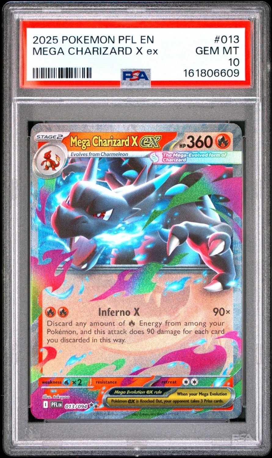 MEGA CHARIZARD X ex