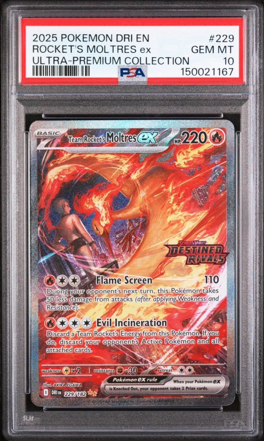 ROCKET'S MOLTRES ex