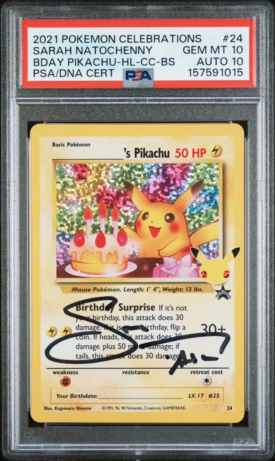 Birthday Pikachu