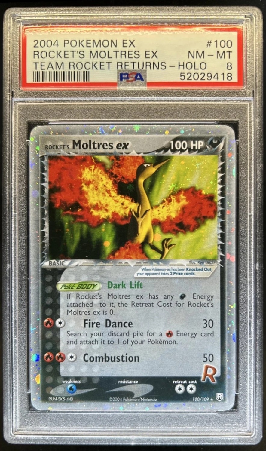 Rocket's Moltres EX