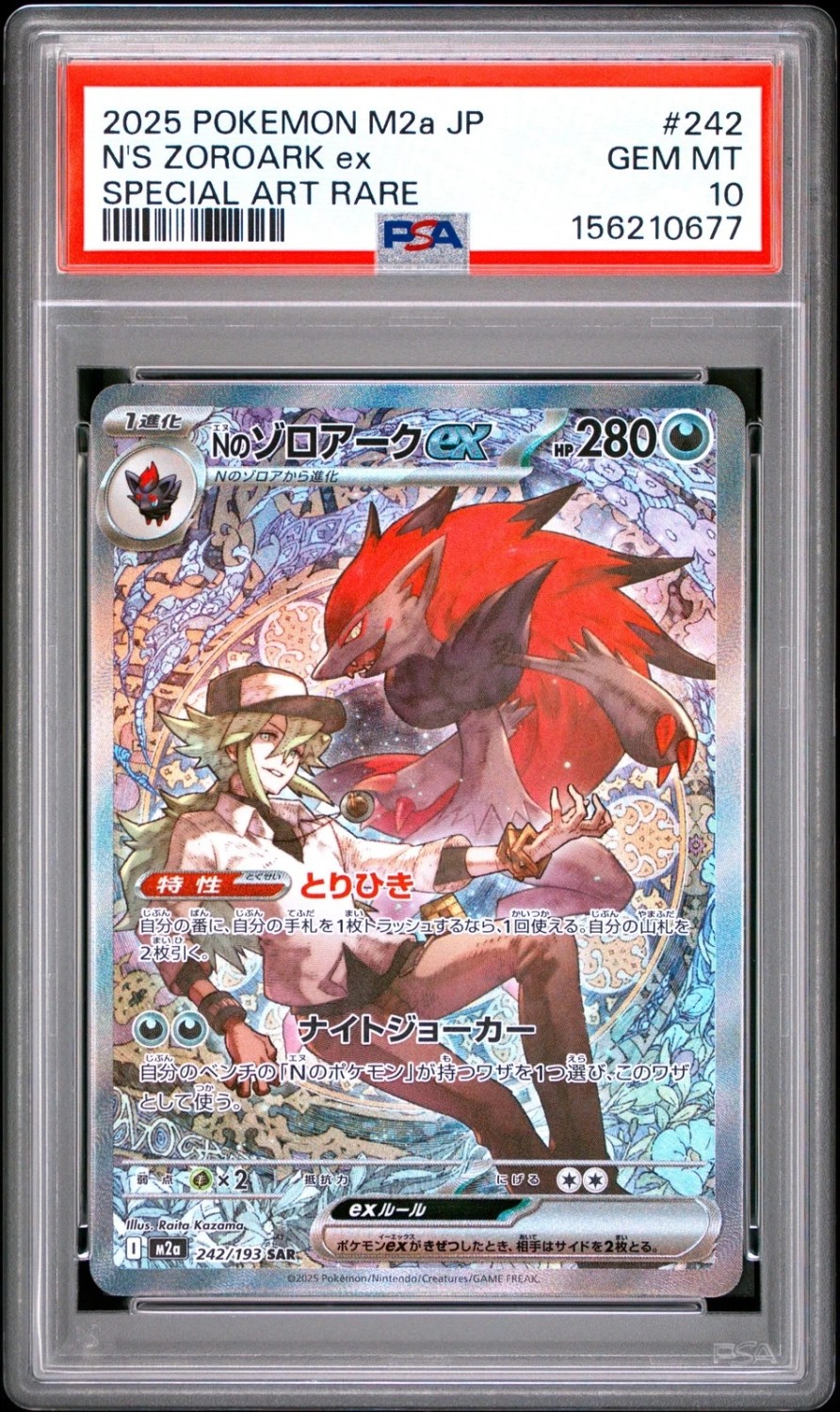 N's Zoroark ex