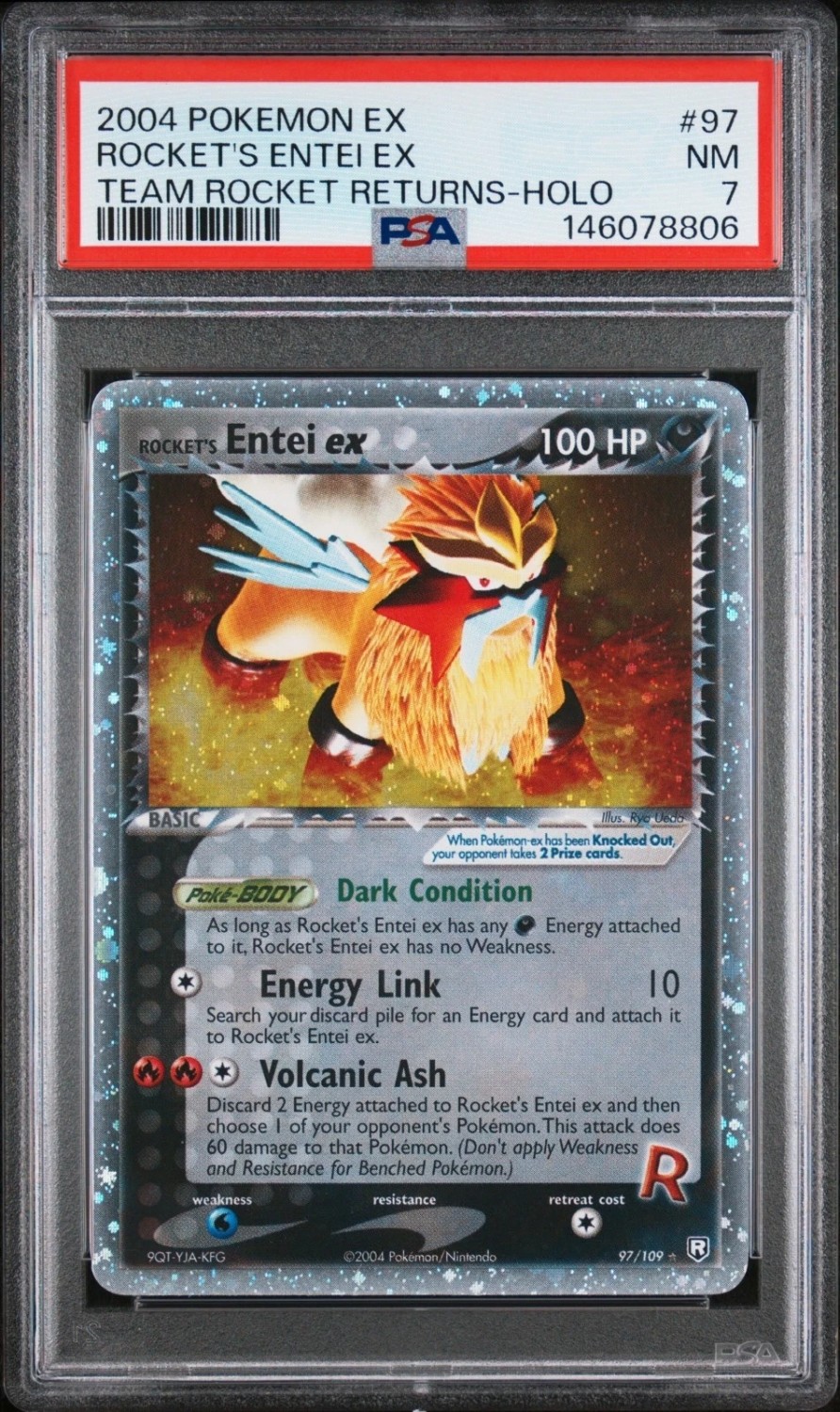 Rocket's Entei EX