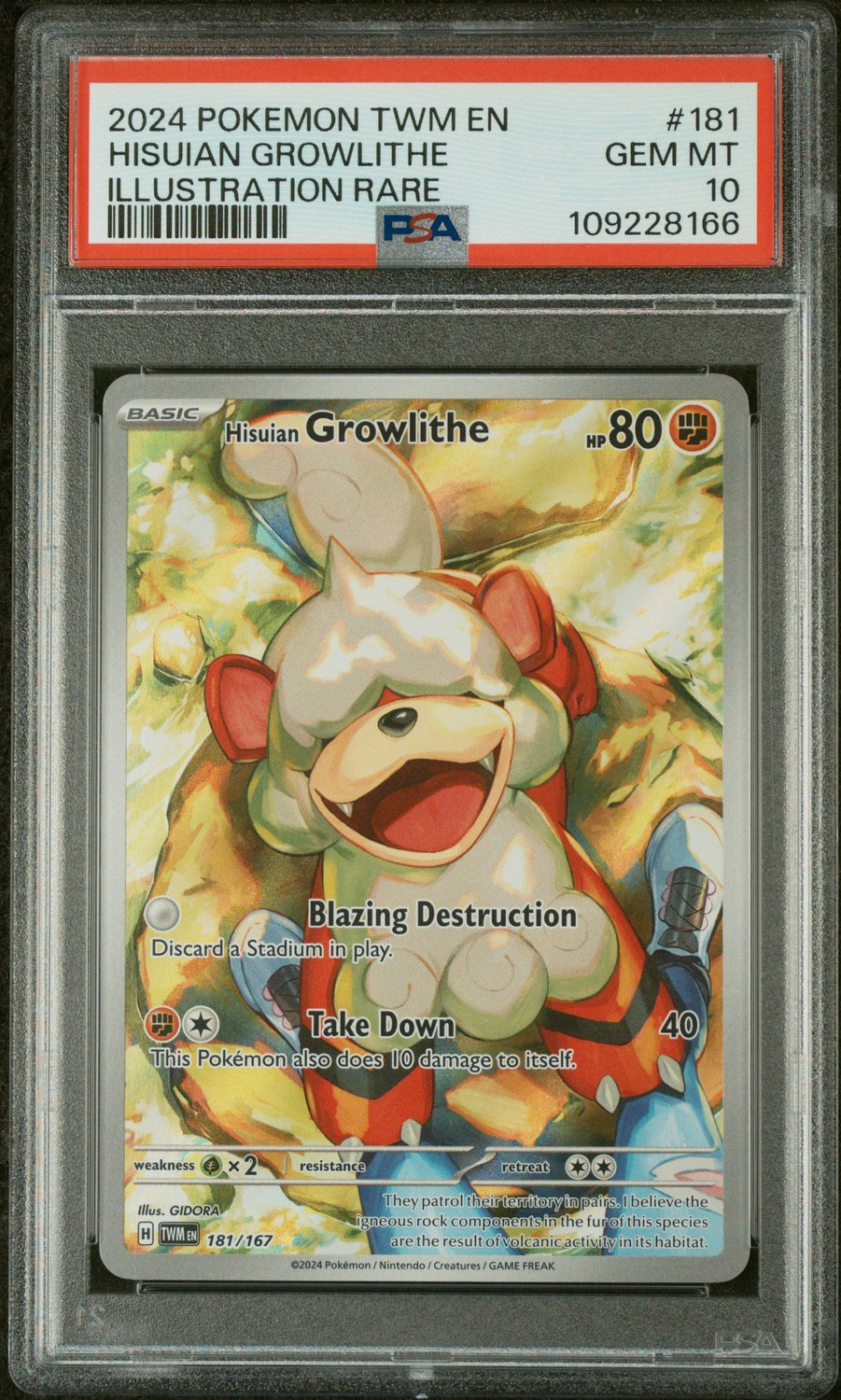 Hisuian Growlithe