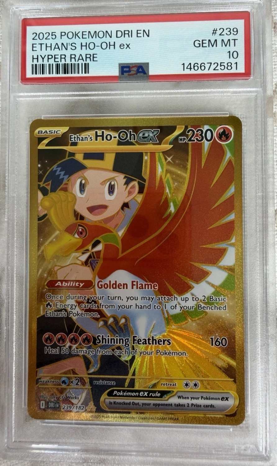 ETHAN'S HO-OH ex