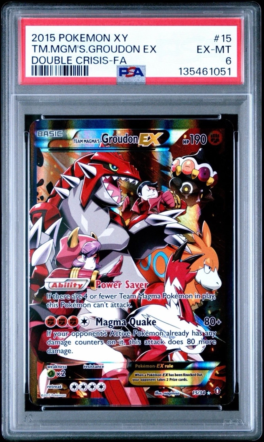 Team Magma's Groudon EX