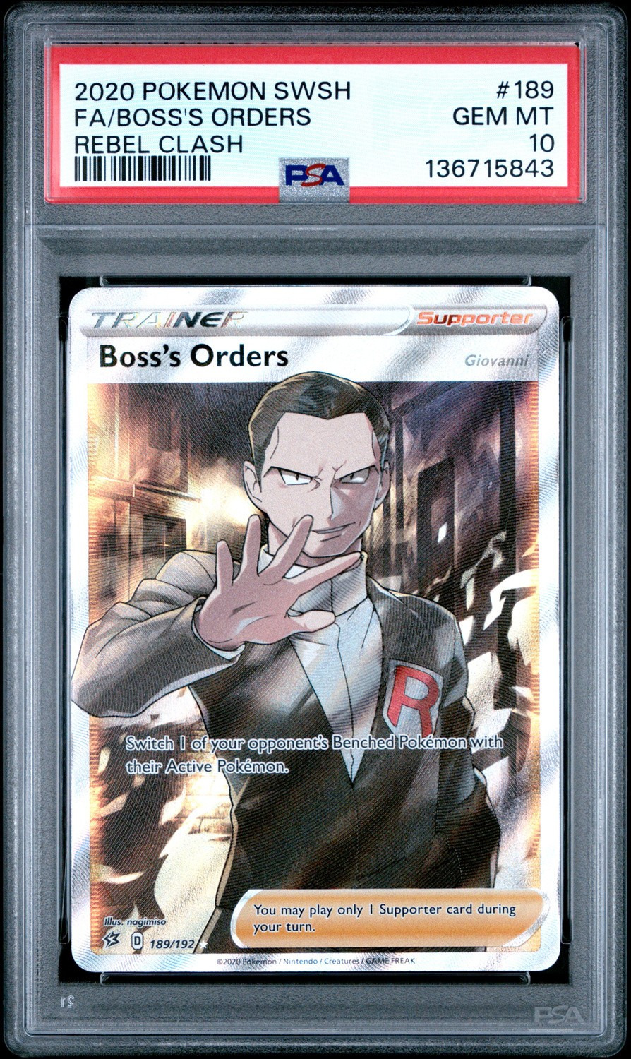 Boss's Orders