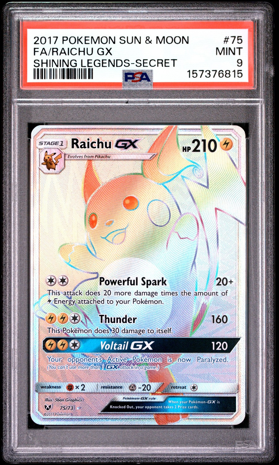 Raichu GX