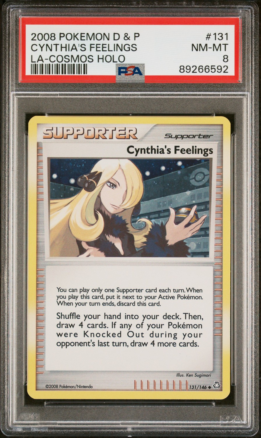 CYNTHIA'S FEELINGS