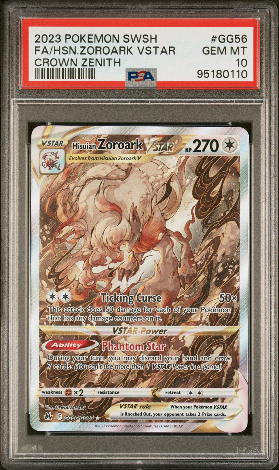 Hisuian Zoroark VSTAR