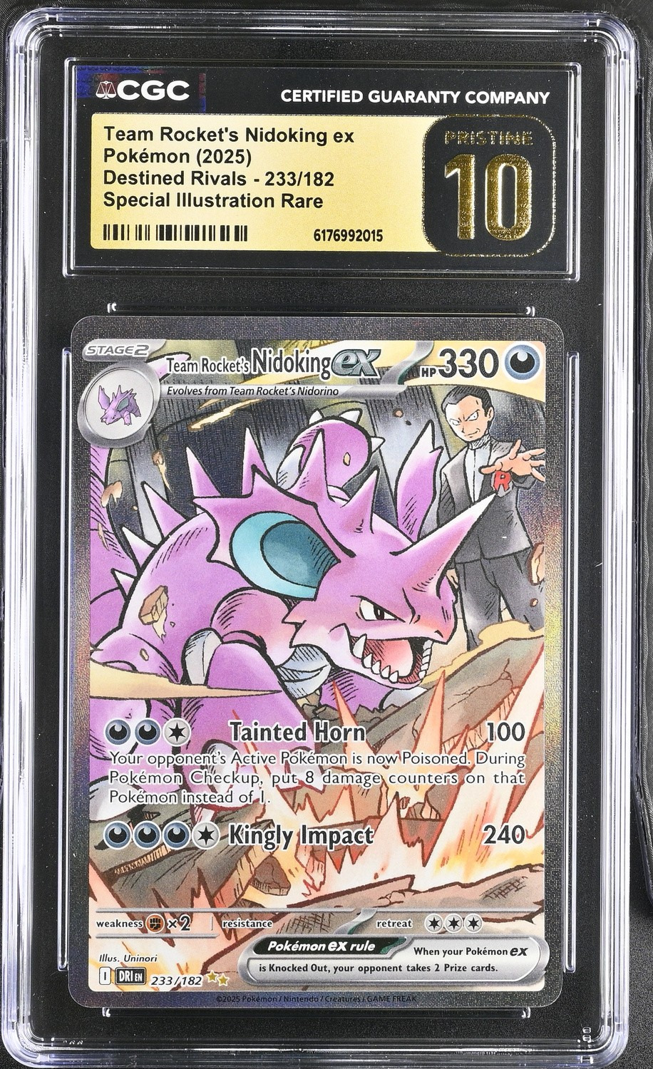 ROCKET'S NIDOKING ex
