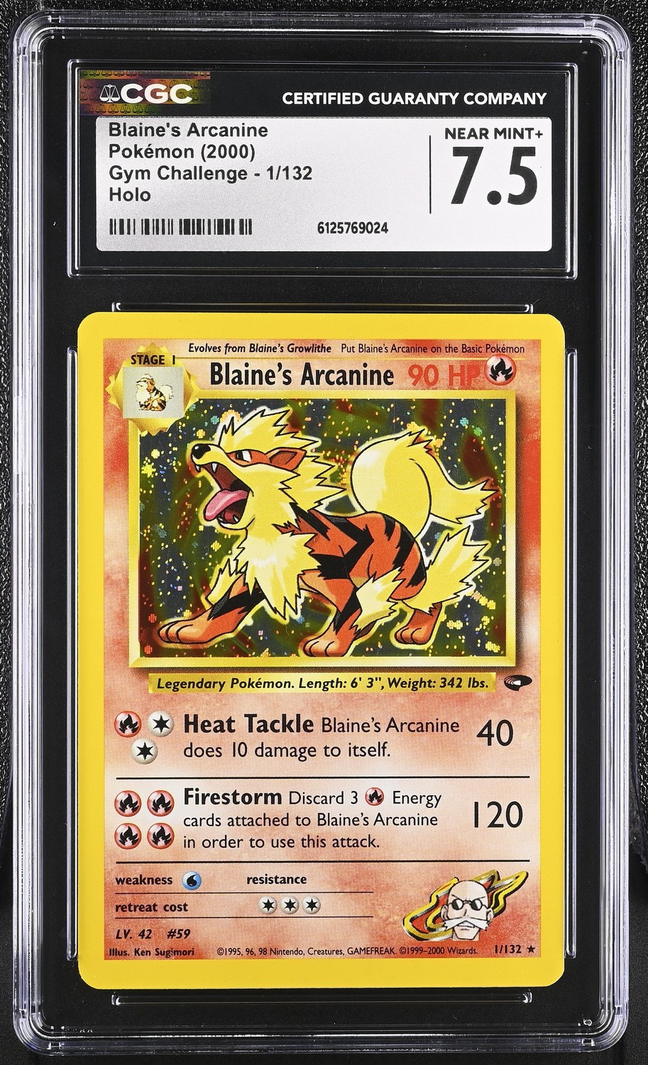 Blaine's Arcanine