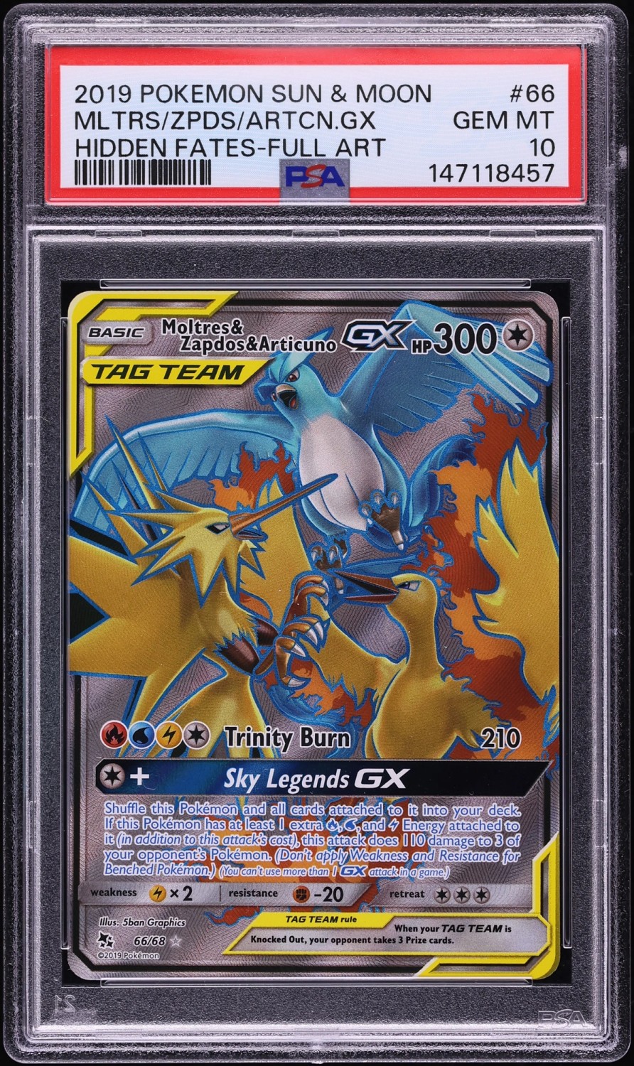 Moltres & Zapdos & Articuno GX