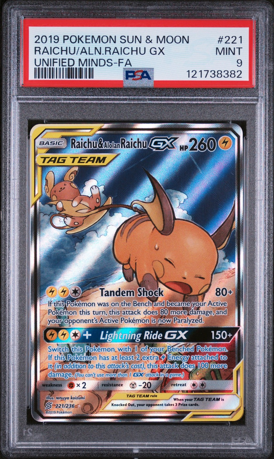 Raichu & Alolan Raichu GX