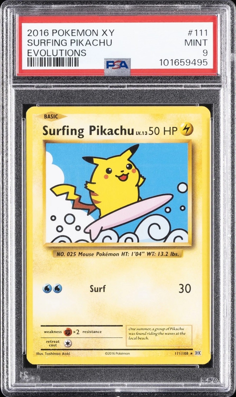 Surfing Pikachu