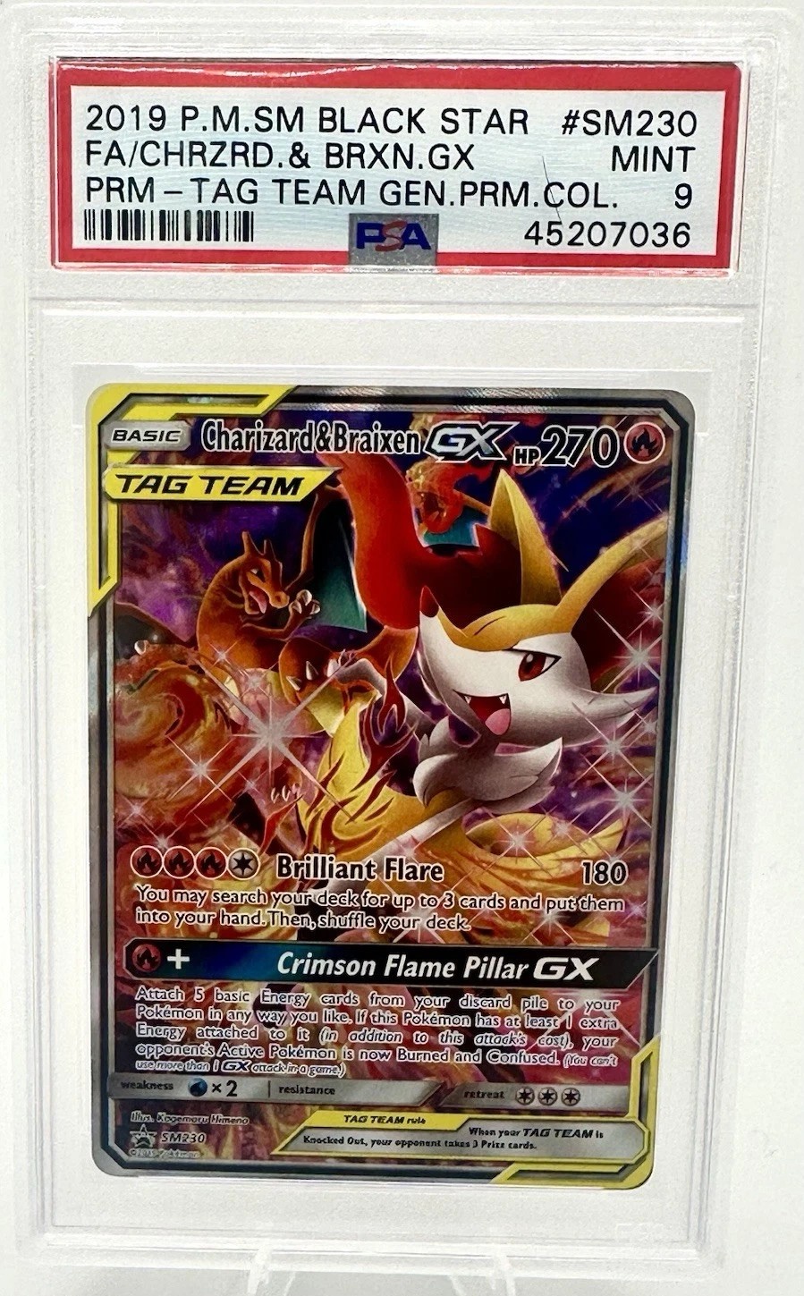 Charizard & Braixen GX
