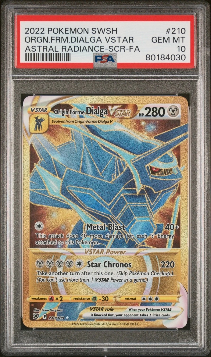 Origin Forme Dialga VSTAR