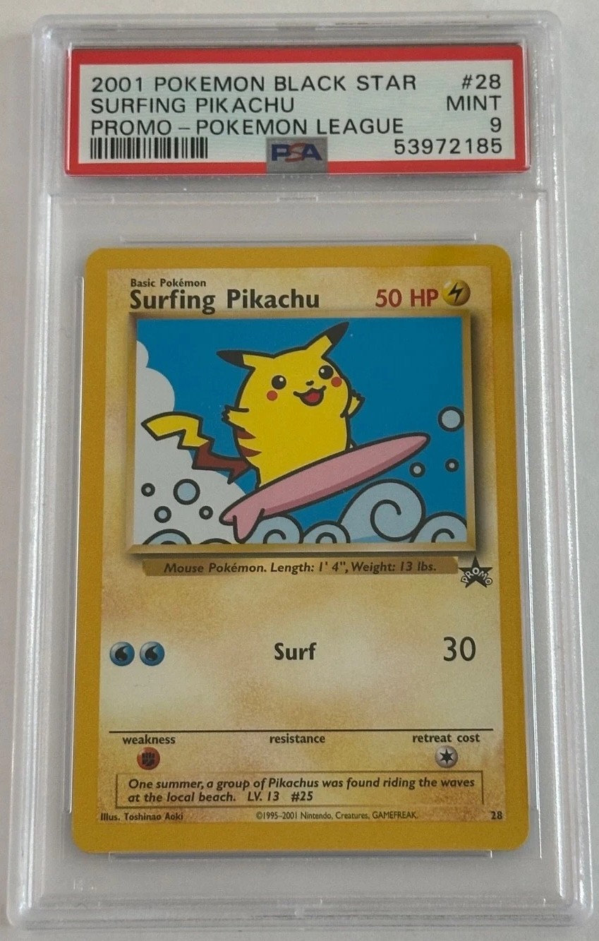 Surfing Pikachu