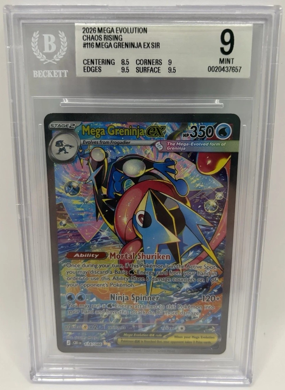 MEGA GRENINJA ex