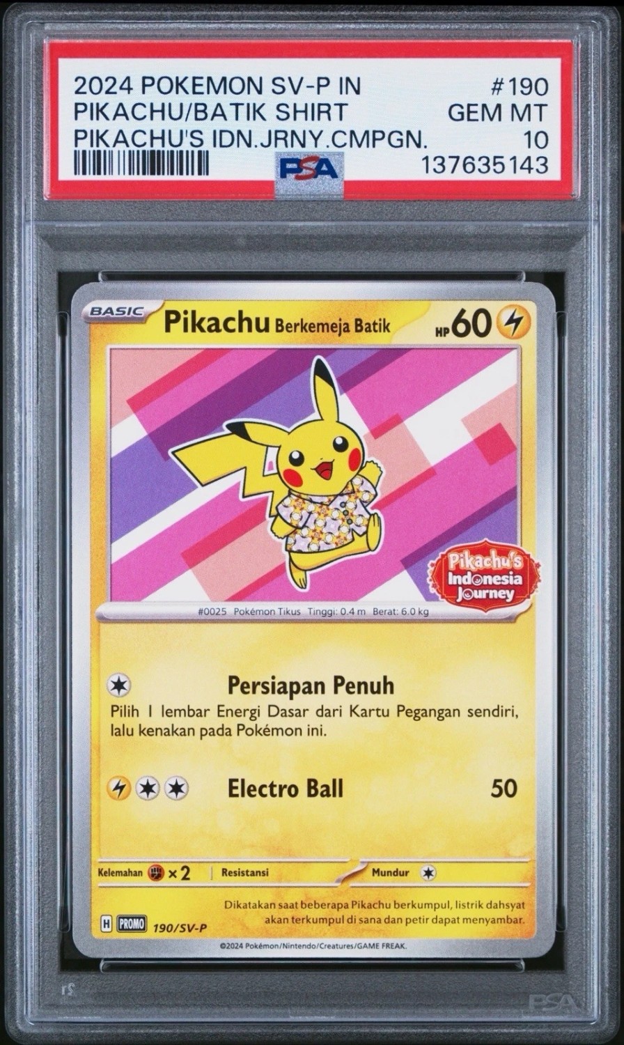 PIKACHU/BATIK SHIRT