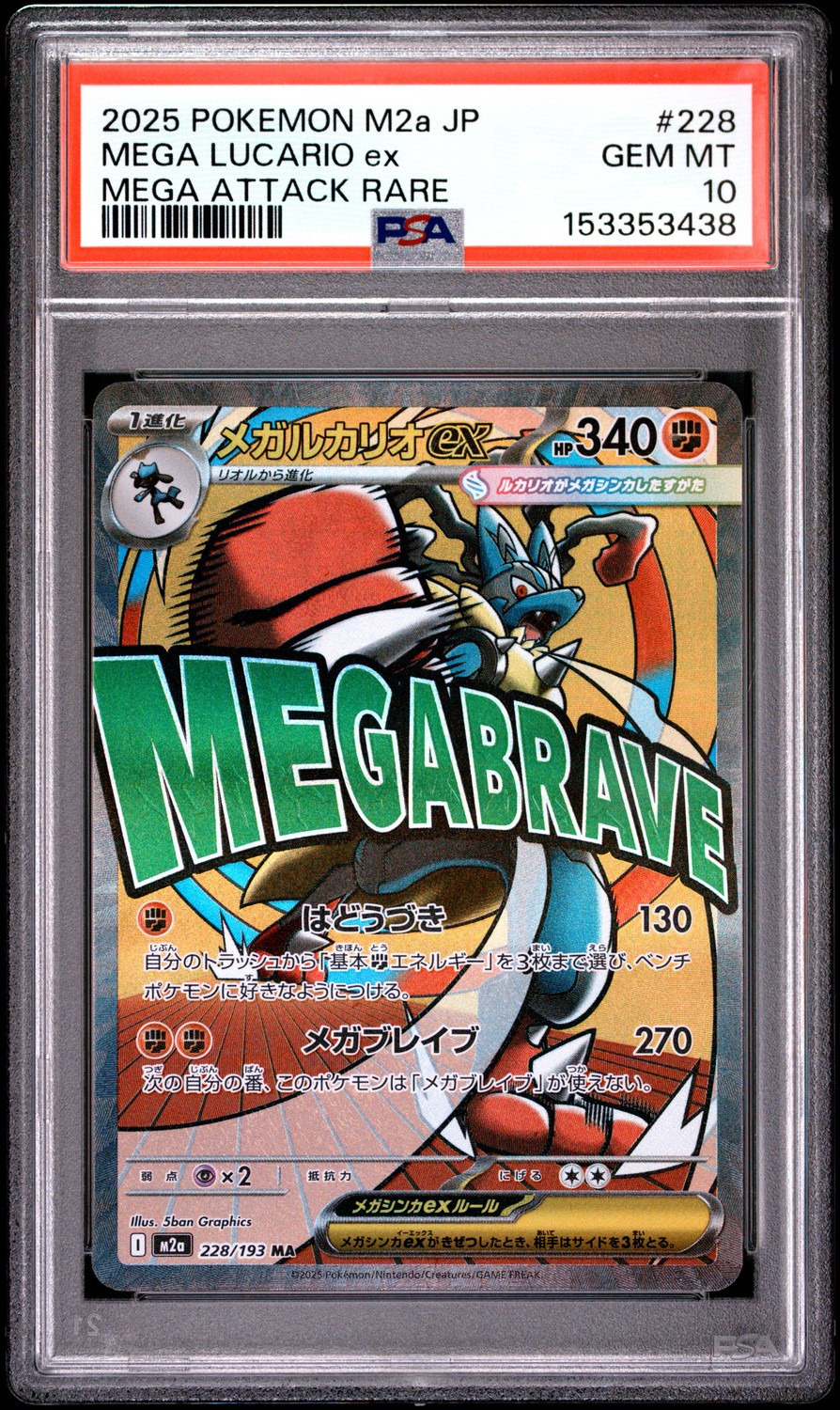 MEGA LUCARIO ex