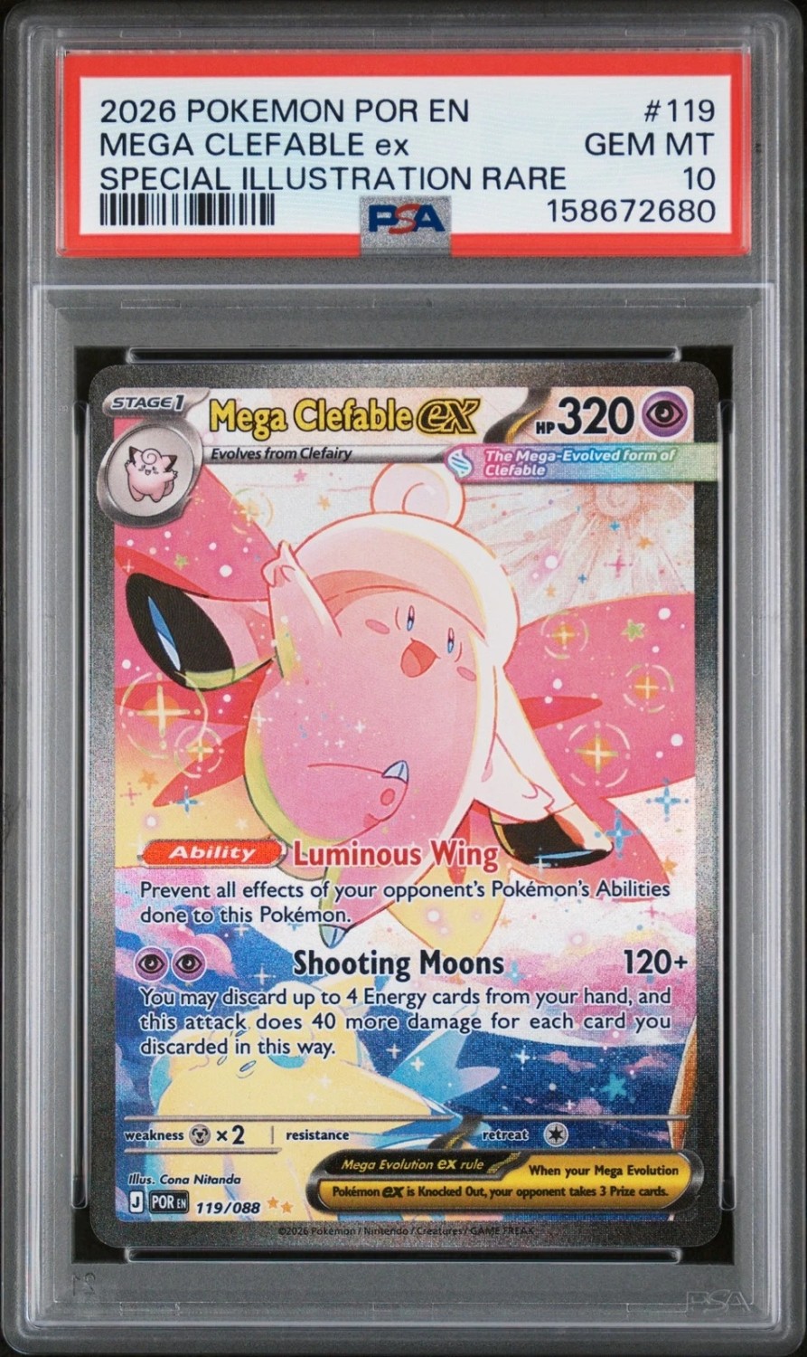 MEGA CLEFABLE ex