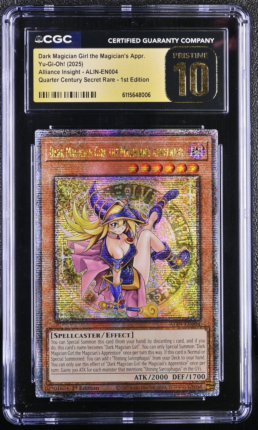 Dark Magician Girl the Magician's Appr.