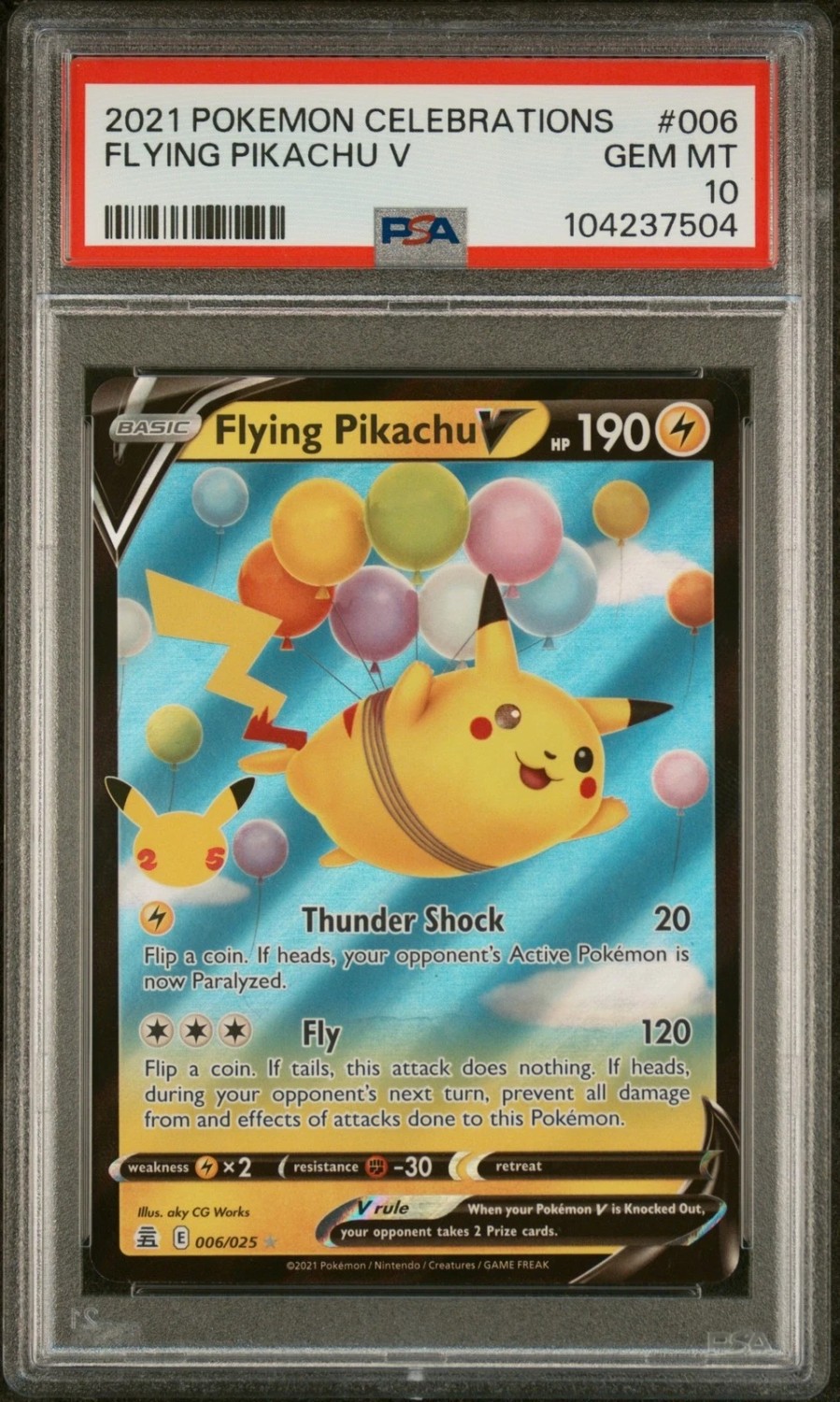 Flying Pikachu V