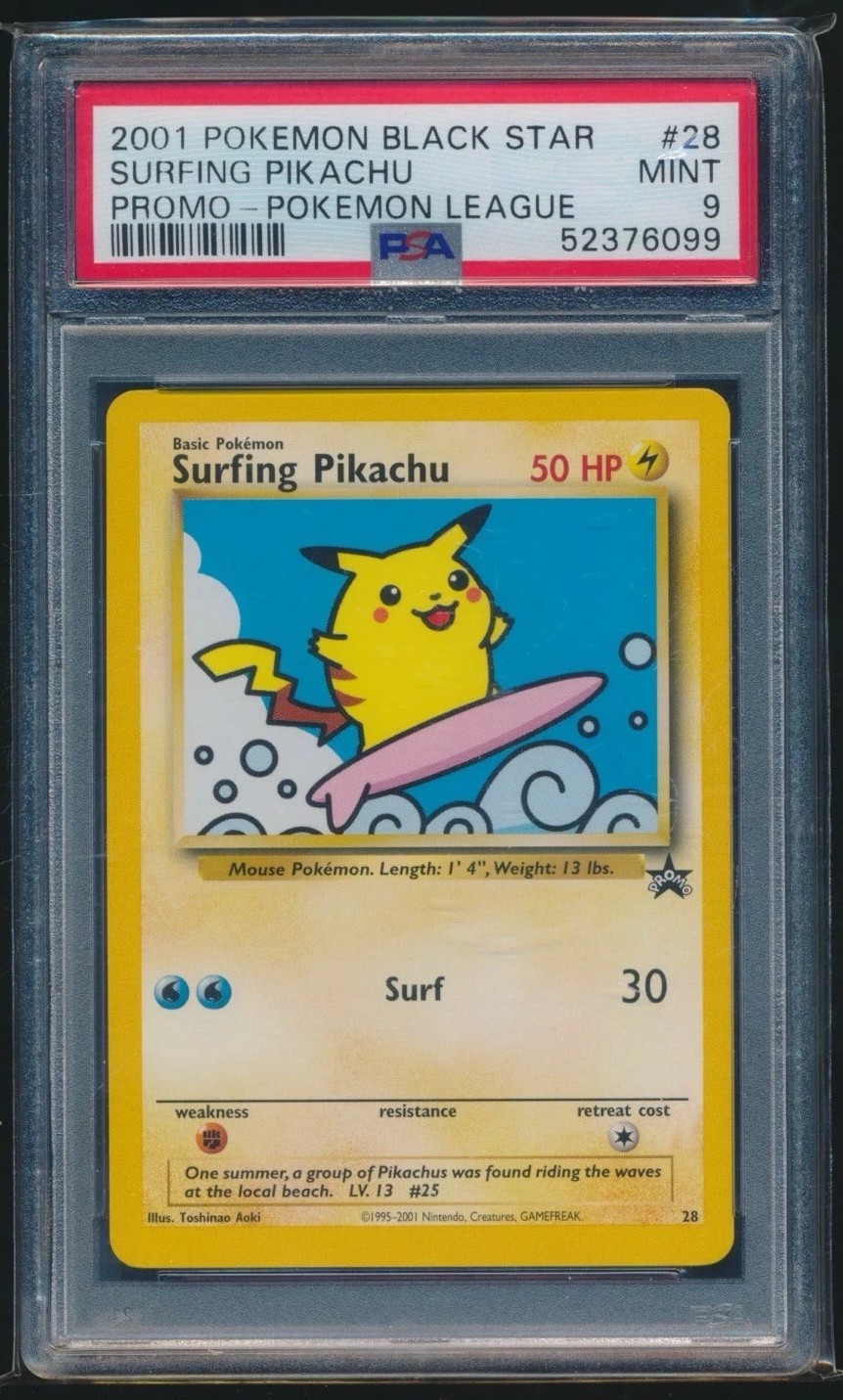 Surfing Pikachu