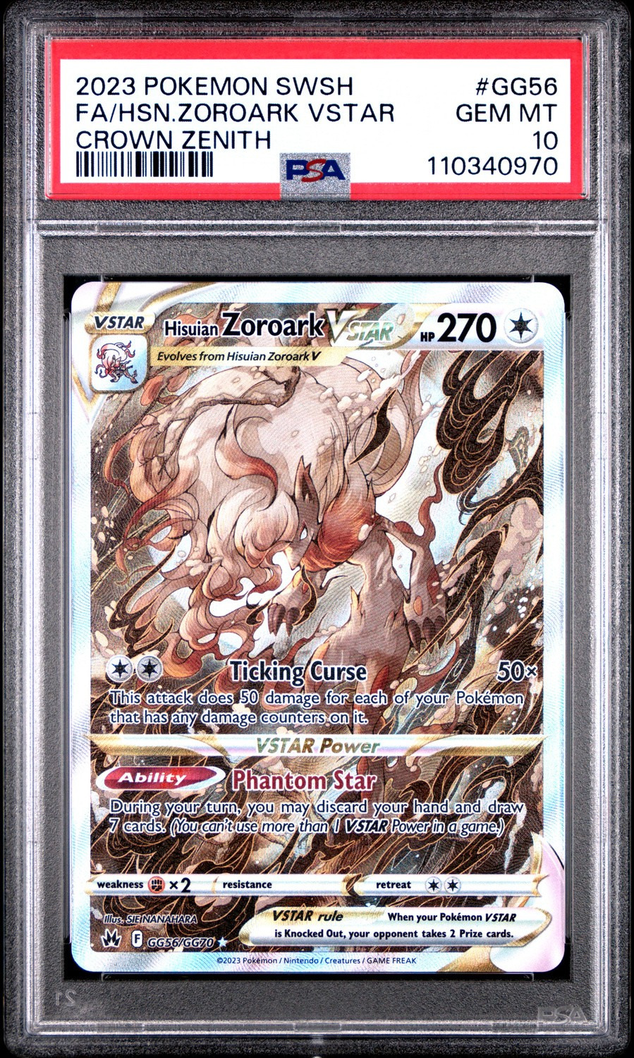Hisuian Zoroark VSTAR