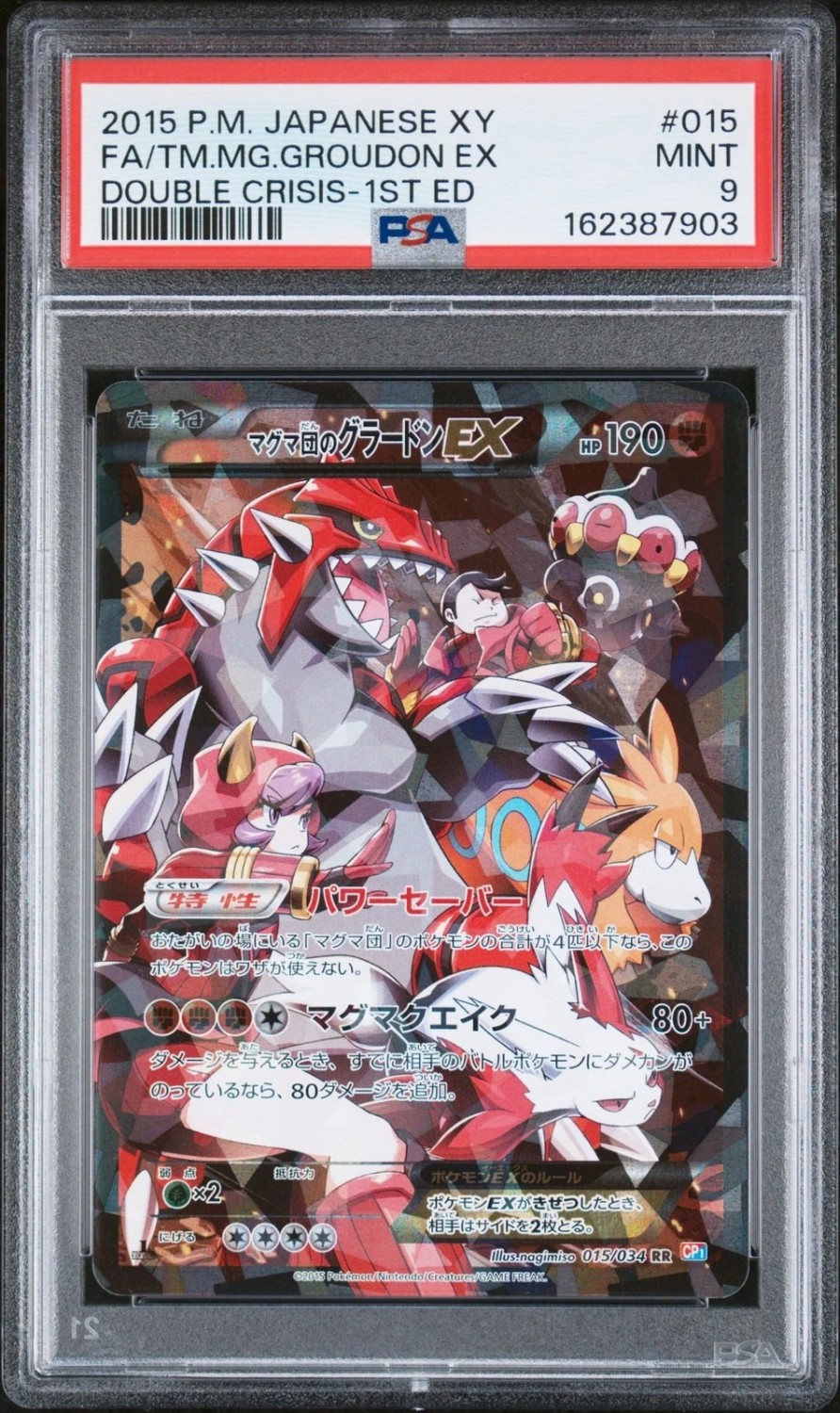 Team Magma's Groudon EX