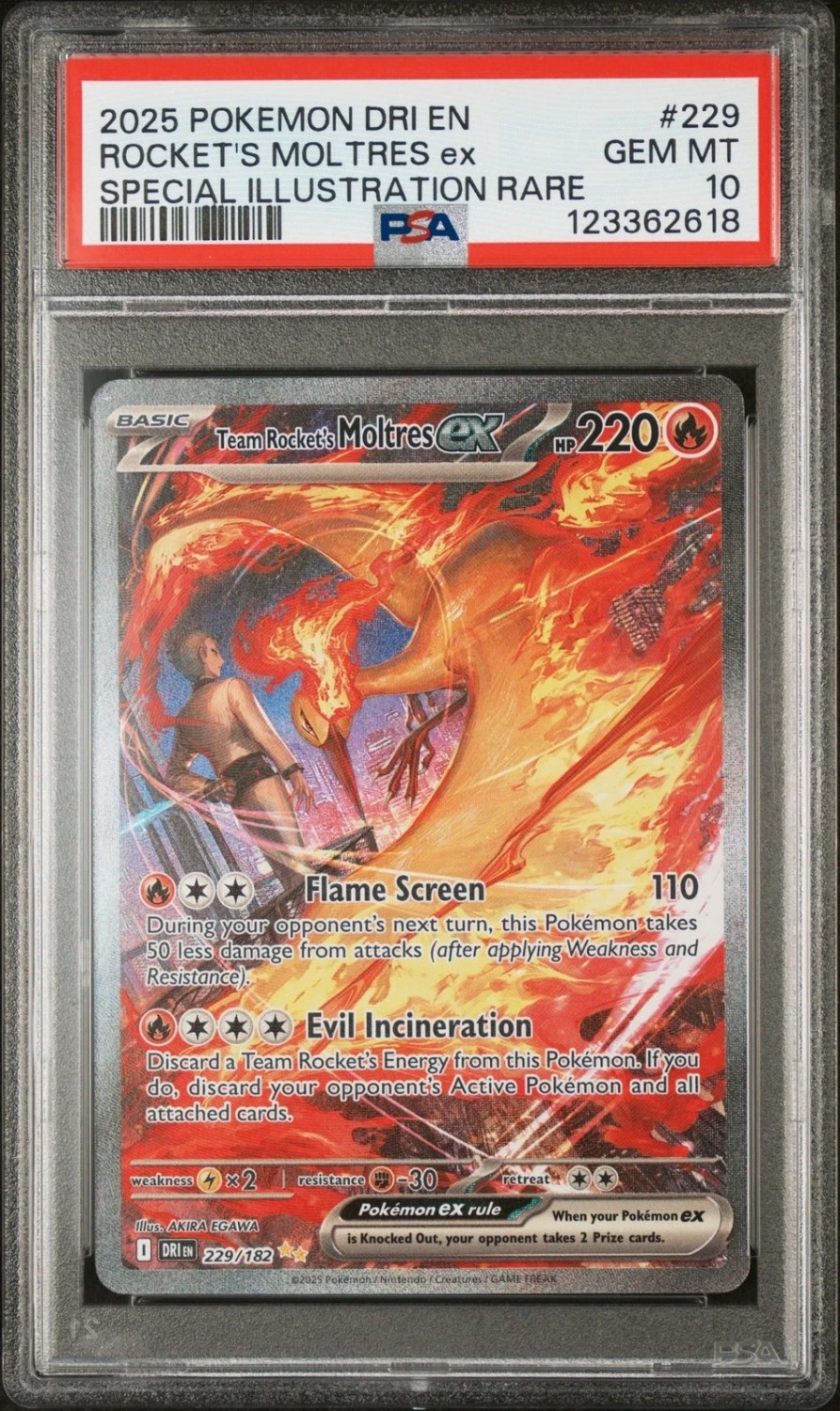ROCKET'S MOLTRES ex