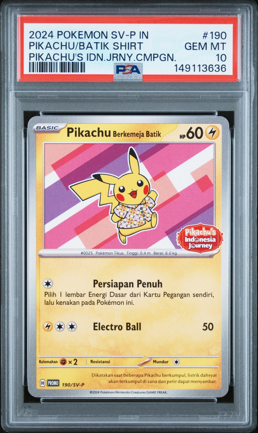 PIKACHU/BATIK SHIRT