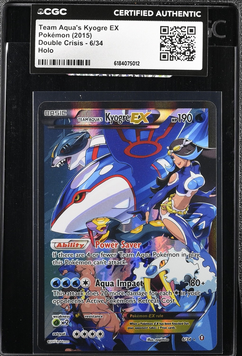 Team Aqua's Kyogre EX